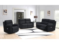 Image 1 of Harrow Suite - Black - Electric Reclining