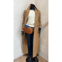 Image 1 of ABRIGO LARGO CAMEL