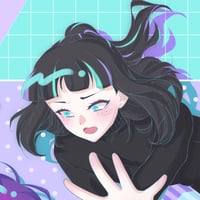 Image 3 of Indigo x Gold Print