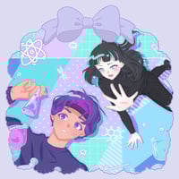 Image 1 of Indigo x Gold Print