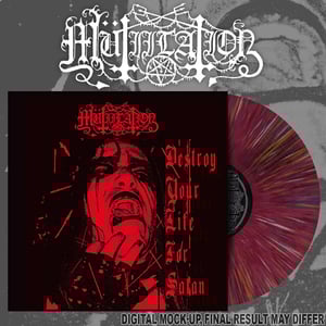 Image of Mütiilation – Destroy Your Life for Satan 10" MLP