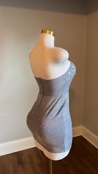 Image 3 of Melanie rhinestone mini dress