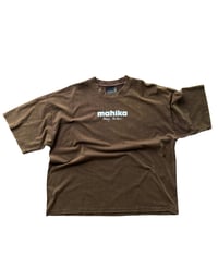 Image 1 of Wash Boxy Tee - Brown