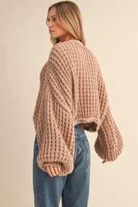 Image 6 of Chunky Bolero Cardigan - PREORDER NOVEMBER