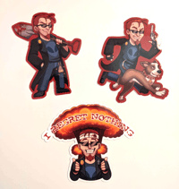 Image 2 of Postal Dude Stickers