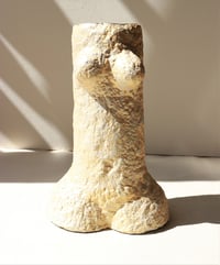 Image 2 of Handmade Papier Mache Body Vase | Artistic Nude Sculpture Inspired Decor