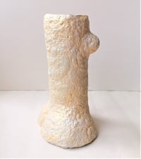 Image 3 of Handmade Papier Mache Body Vase | Artistic Nude Sculpture Inspired Decor