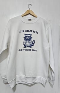Image 4 of IT IS WHAT IT IS SWEATER/T-SHIRT