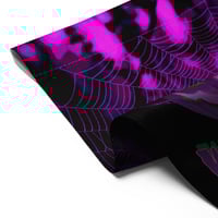 Image 8 of Garden flag - Welcome Jack o Lantern Retro Purple Glow