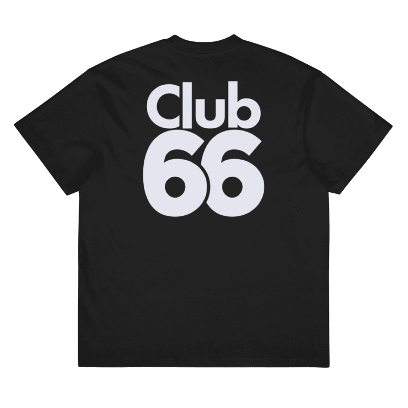 Image of Issue_001 / Blk Club66 Logo Tee