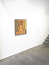 Image 3 of Portrait In Olive & Peach by America Martin