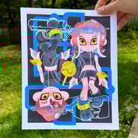 Agent 8 - Risograph Print