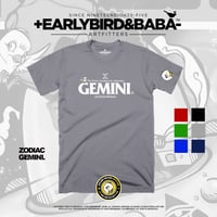 EB ZODIAC GEMINI Tee By +EarlyBird Baba-