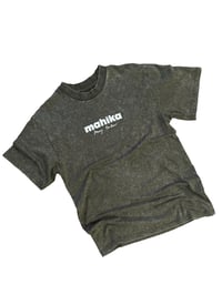 Image 3 of Wash Boxy Tee - Army Green