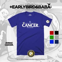 EB ZODIAC CANCER Tee By +EarlyBirdBaba-