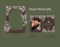 Image 1 of [PREORDER] Hope Butterfly Photocard Holder / Standee