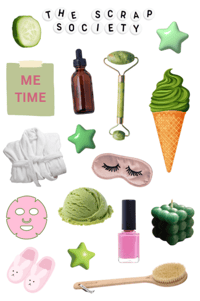 Matcha and Me Time Sticker Sheet