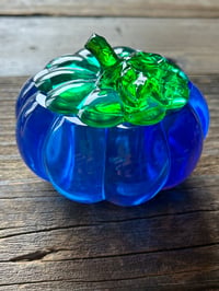 Image 1 of Electric Blue Pumpkin
