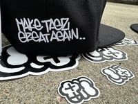 Image 4 of N.Y. New Era Hat “Make Tagz Great Again” MQ Throwup