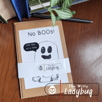 Image 4 of No Boos Sobriety Greeting Card (2025)