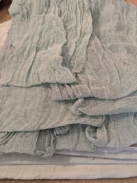 Image 1 of Gaze de coton teinture naturelle 
