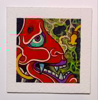 “Hannya” mini painting