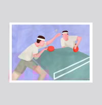Image 4 of Ping -Pong  | Fine Art Giclée Print 