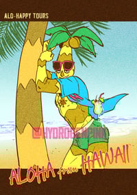 Image 2 of Alo-Happy Tour Pin Up -Postcard edition- set of 3