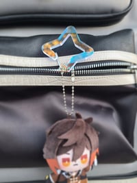 Image 5 of Transparent Stars Acrylic Carabiners ( Perfect for K-pop polca, Oshi, Itabags) -buy 1 get 1 free ...