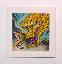 “Gold Dragon” mini painting
