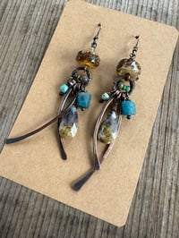 Image 5 of Sand and Sea earrings  n53 . From Underground series / n175