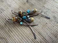 Image 2 of Sand and Sea earrings  n53 . From Underground series / n175