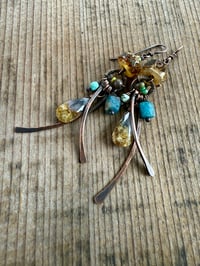 Image 1 of Sand and Sea earrings  n53 . From Underground series / n175