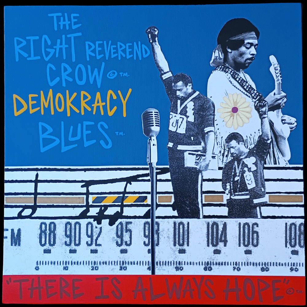 Image of The Right Reverend Crow - Demokracy Blues (CD)