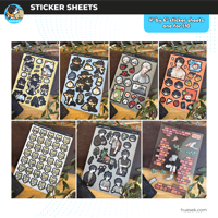 Image 3 of [HUESEK - Guest Artist] Sticker Sheets