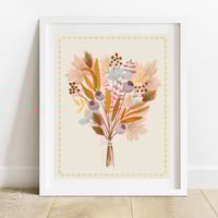 Dried Autumn Flower Bouquet