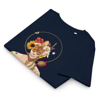 Image 8 of Let Your Light Shine From Within - Navy Blue - Women’s Organic Cotton T-Shirt - Eco Friendly Tee 