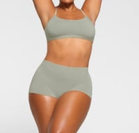 Image 2 of SKIMS-  Cotton Jersey BoyShort - Mineral 