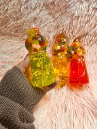Image 4 of Gumball Glitter Glass Pipe 