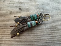 Image 6 of 'Legend of Birds' earrings . n1