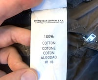 Image 9 of Stone Island 2012ss garment dyed cotton chino pants, size 34