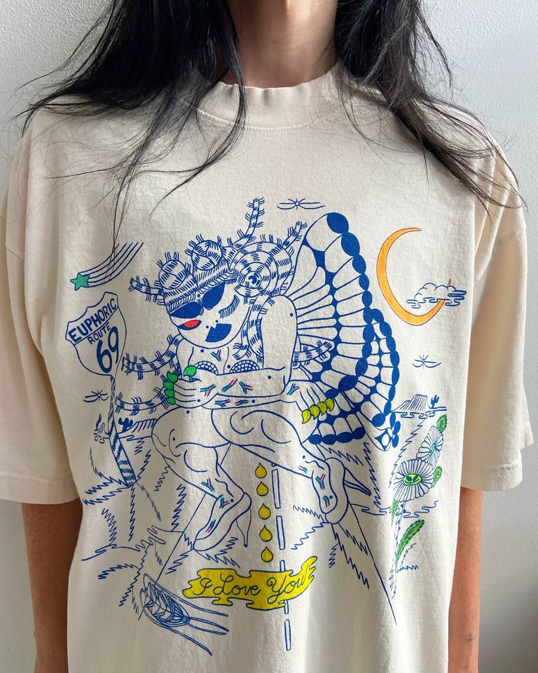 "EUPHORIC ROUTE 69" TEE