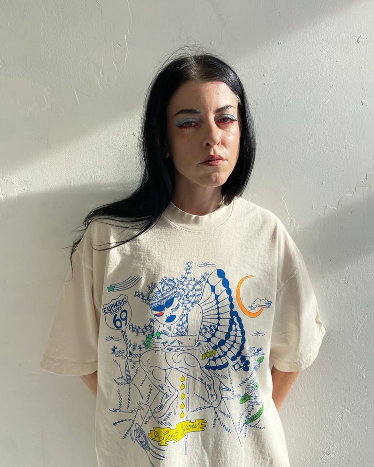 "EUPHORIC ROUTE 69" TEE Image 2