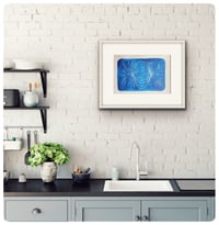 Image 3 of Field Lines for Two Equal and Opposite Point Charges– Original Painting