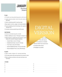 Image 2 of DIGITAL VERSION Garden Planner & Journal