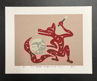 Image 2 of Wolf Beating the Drum of the Moon