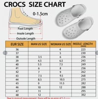 Image 6 of Adult Croc Style Clogs- Crown Flower and Ti Leaf Design