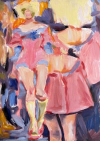 'Antoinette En Runway' A3 Giclée Print