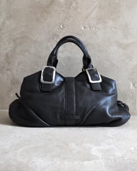 Image 4 of LARGE BLACK BUCKLE BAG