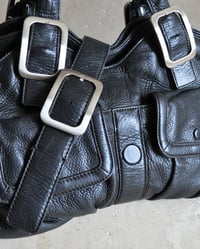 Image 3 of LARGE BLACK BUCKLE BAG